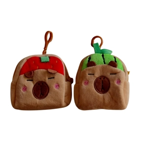 Capybara Zipper Purse