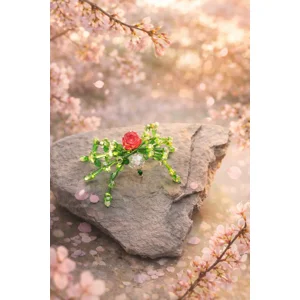 Green Rose Body Spider