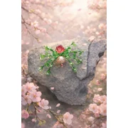 Red and Green Rose Body Spider