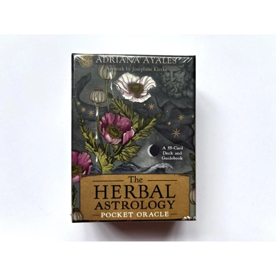 The Herbal Astrology pocket size oracle cards