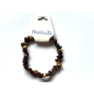 Mookaite Crystal chip bracelet