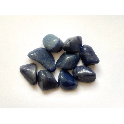 Blue Quartz polished tumble stone