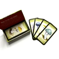 Mushroom pocket size Affirmation cards