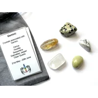 Gemini star sign Crystal gift bag