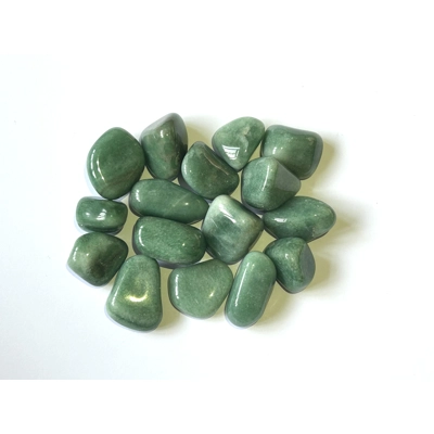 Green Aventurine polished tumble stone