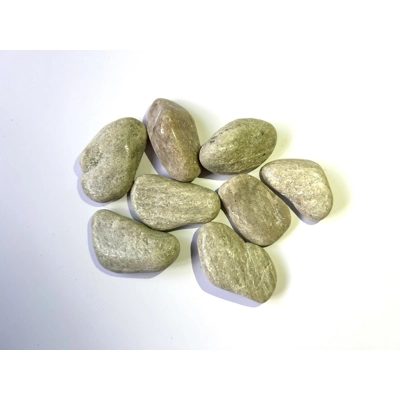 White Aventurine polished tumble stone