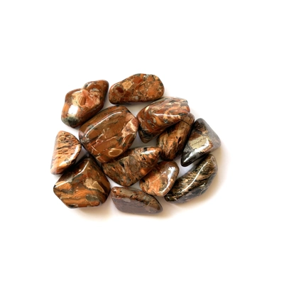 Cappuccino Jasper polished tumble stone