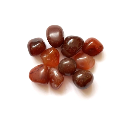 Carnelian polished tumble stone