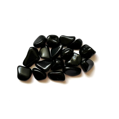 Black Obsidian polished tumble stone