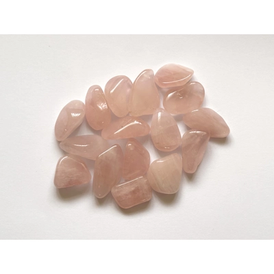 Rose Quartz polished tumble stone