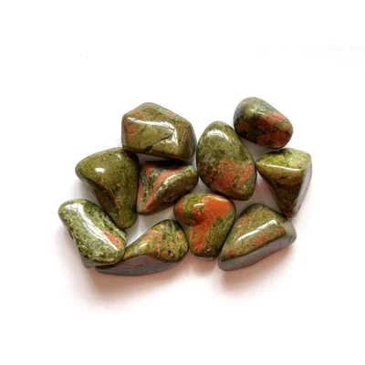 Unakite Polished Tumble Stone
