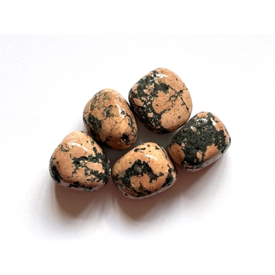 Luxullianite polished tumble stone