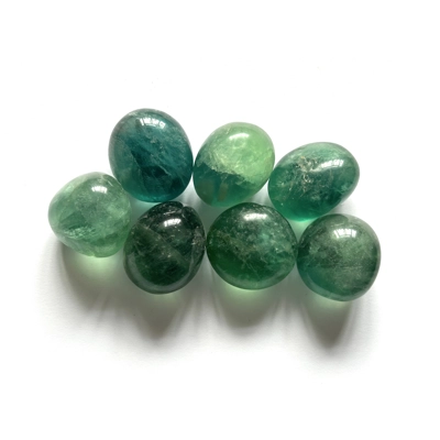 Fluorite polished tumble stone