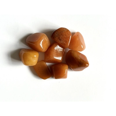 Peach Aventurine polished tumble stone