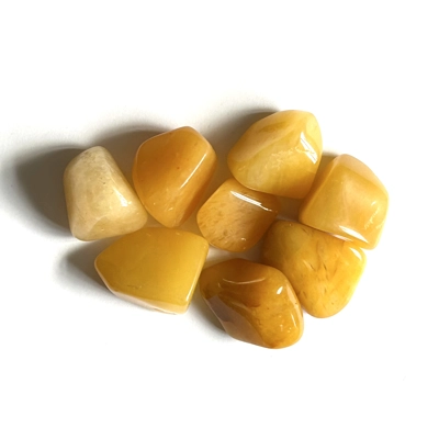 Yellow Aventurine polished tumble stone