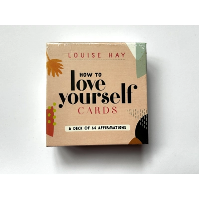 How to love yourself affirmation cards by Louise Hay
