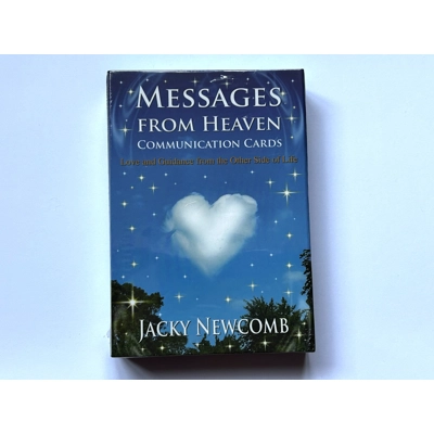 Messages From Heaven Communication Card Deck by Jacky Newc..
