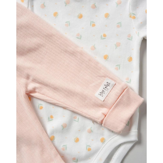 Additional Image for Organic Ribbed Three Piece "Fruit"