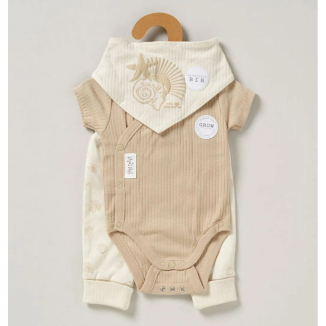 product Image for Organic Ribbed "Seaside" Three Piece Set