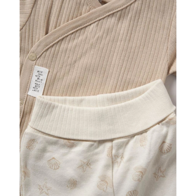 Additional Image for Organic Ribbed "Seaside" Three Piece Set