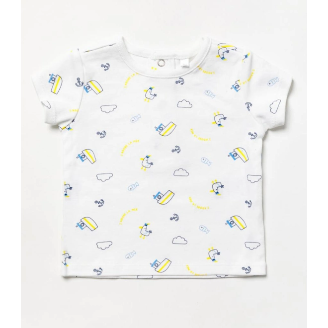 Additional Image for Short Dungaree Set and hat