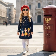 Girl`sLong sleeves, vibrant colors, playful character prints