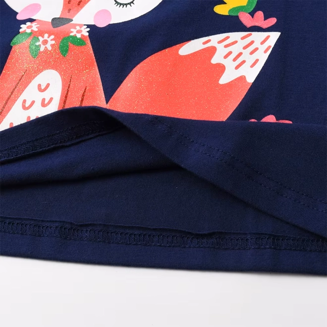 Additional Image for Baby Girls Animal Printed  Striped Floral Dress