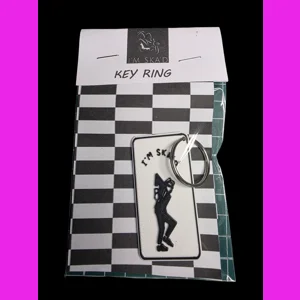 I'M SKA'D Oblong Keyring