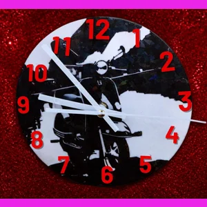 3D printed Scooter Clock
