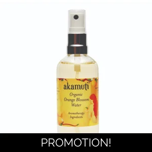 Organic orange blossom water