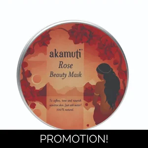 Rose clay mask
