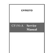 CFMOTO CF MOTO LEADER 150 CF150-A Workshop Service Manual Instant Download