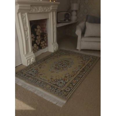 1:12 Turkish Style Rug - Beiges