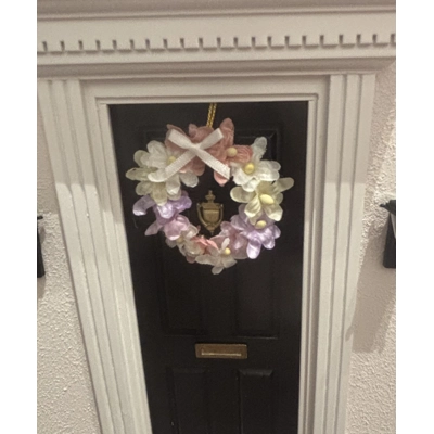 1:12 Floral Wreath - Pretty Pastels