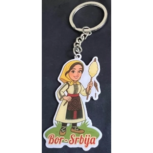 Bor - Devojka u narodnoj nošnji