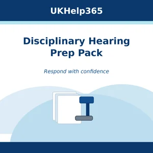 Disciplinary Hearing Prep Pack