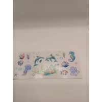 Dolphins/ Mermaids 16oz Drink Jar