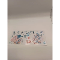 Dolphins/ Mermaids 16oz Drink Jar