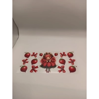 Strawberry Shortcake 16oz Drink Jar