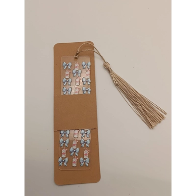 Newness Bookmark- Bottle Bow