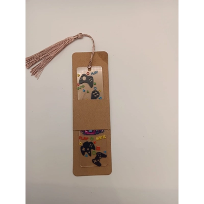 Newness Bookmark-Hello Kitty Gamer