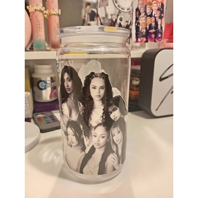 16oz Plastic Drink Jar