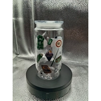 16oz Plastic Drink Jar