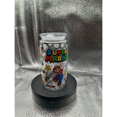 16oz Plastic Drink Jar