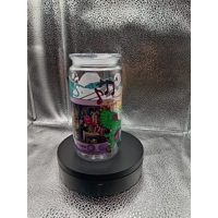 16oz Plastic Drink Jar