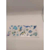 Dolphins/ Mermaids 16oz Drink Jar