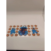 Cookie Monster 16oz Drink Jar