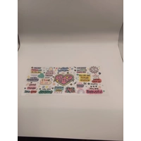 Positive Quotes 16oz Drink Jar