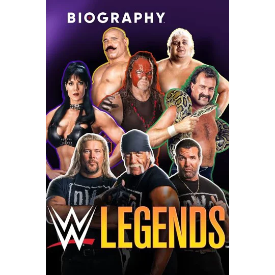 Biography - WWE Legends - Season 2 (2021) 9 DVD Set 9 Episodes