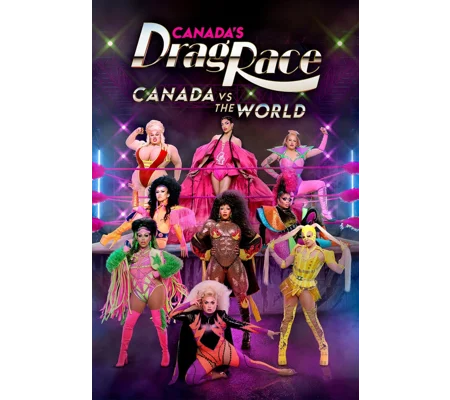 Canada's Drag Race - Canada vs. The World - Season 1 (2022) 3 DVD Set 6 Episodes